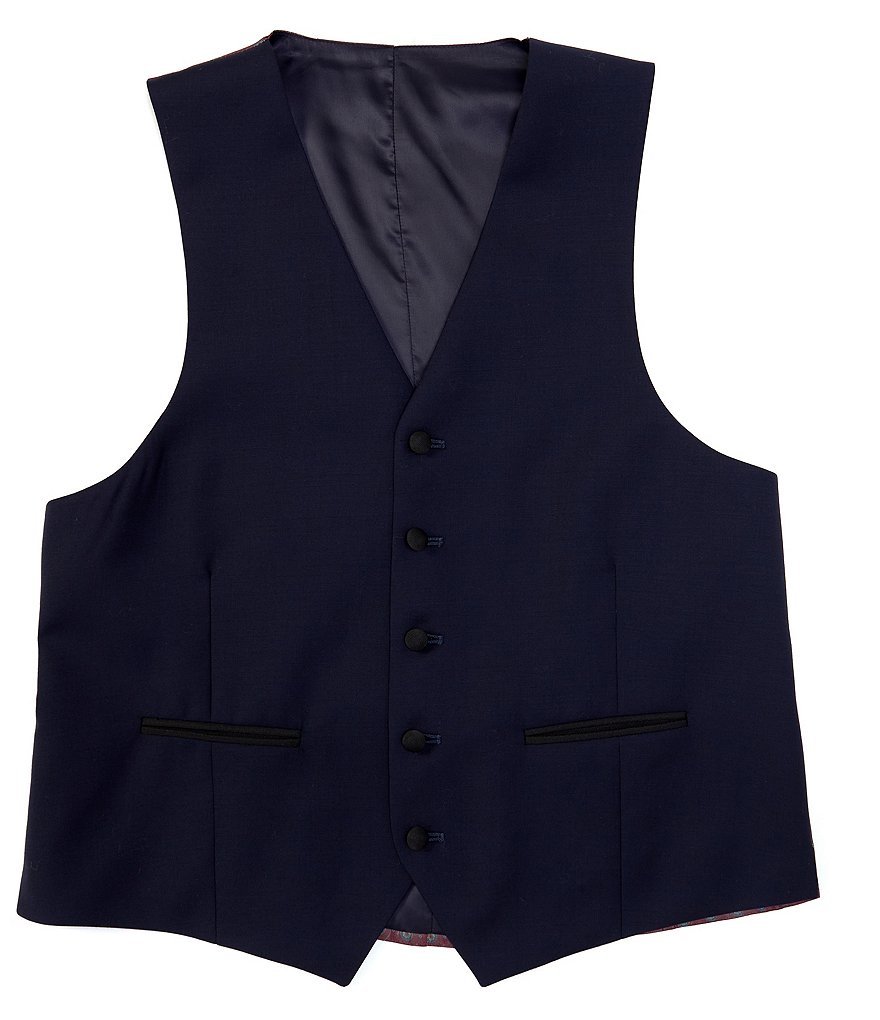 Perry Ellis Solid Suit Separates Vest