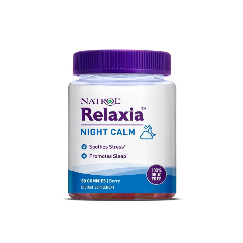 Natrol Relaxia Night Calm Gummies - Berry - 50ct