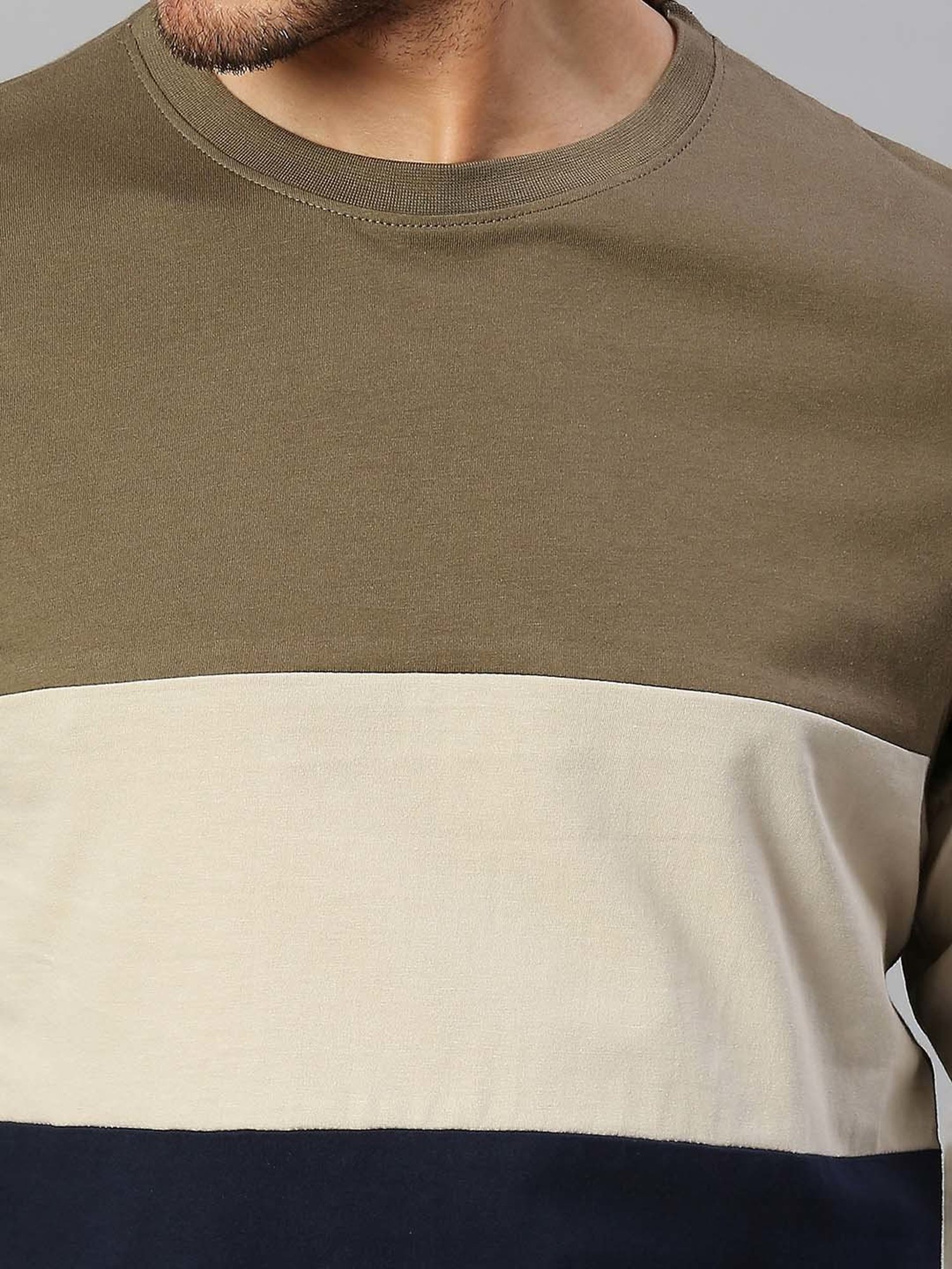 Dennis Lingo Multicolor Regular Fit Crew T-Shirt