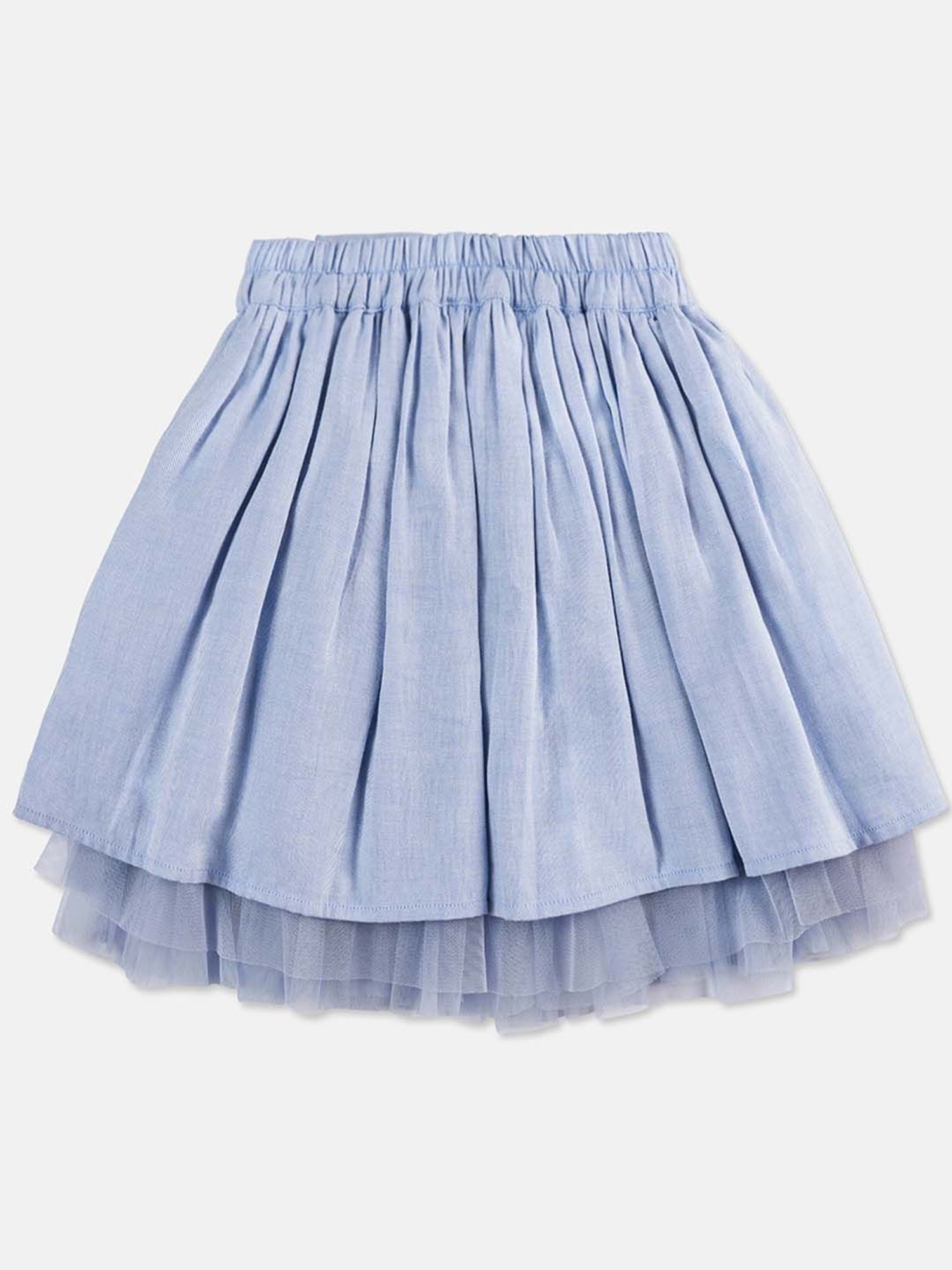 Angel & Rocket Kids Denim Solid Skirt