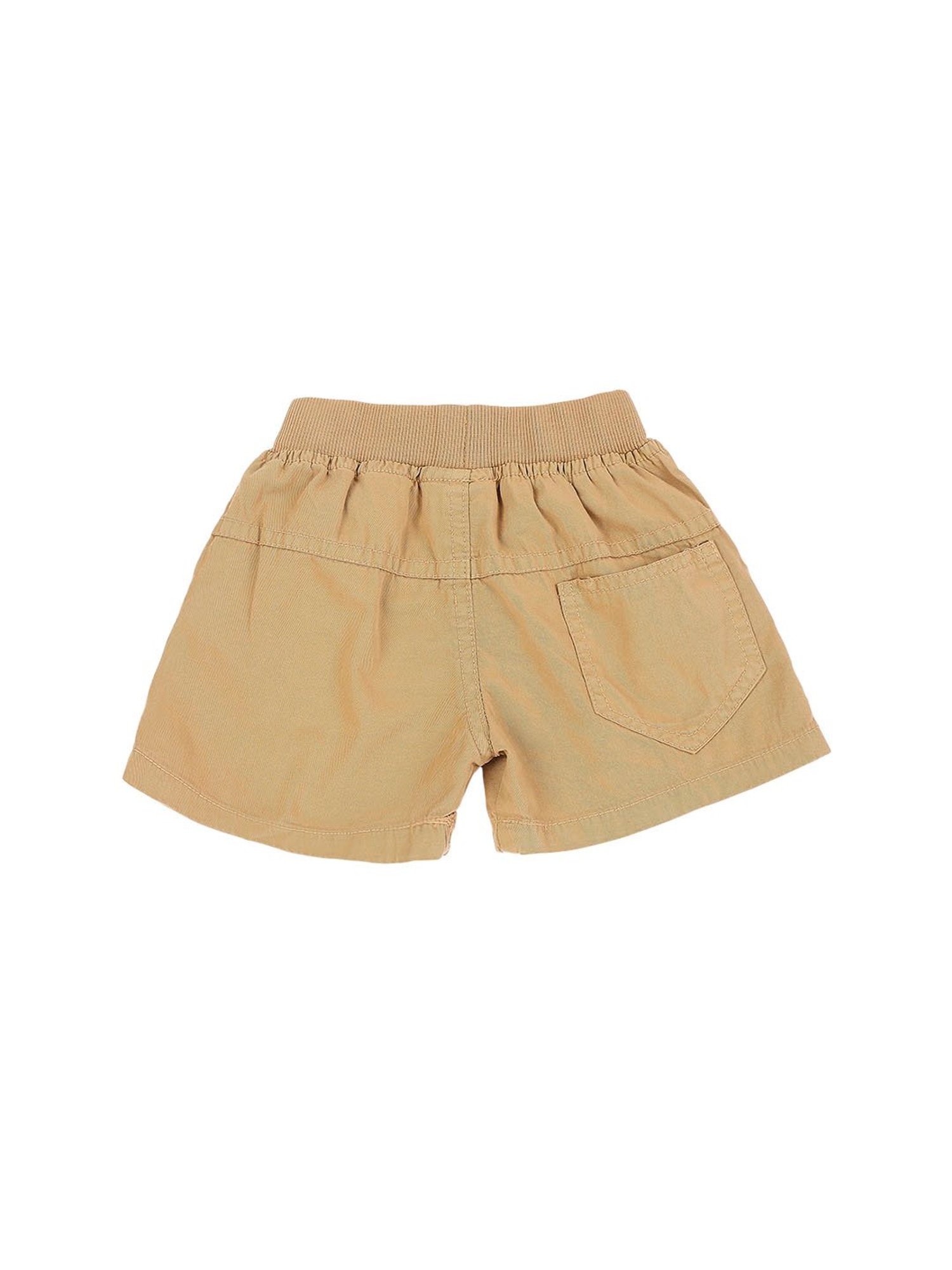 Mee Mee Boys Khaki Solid Shorts