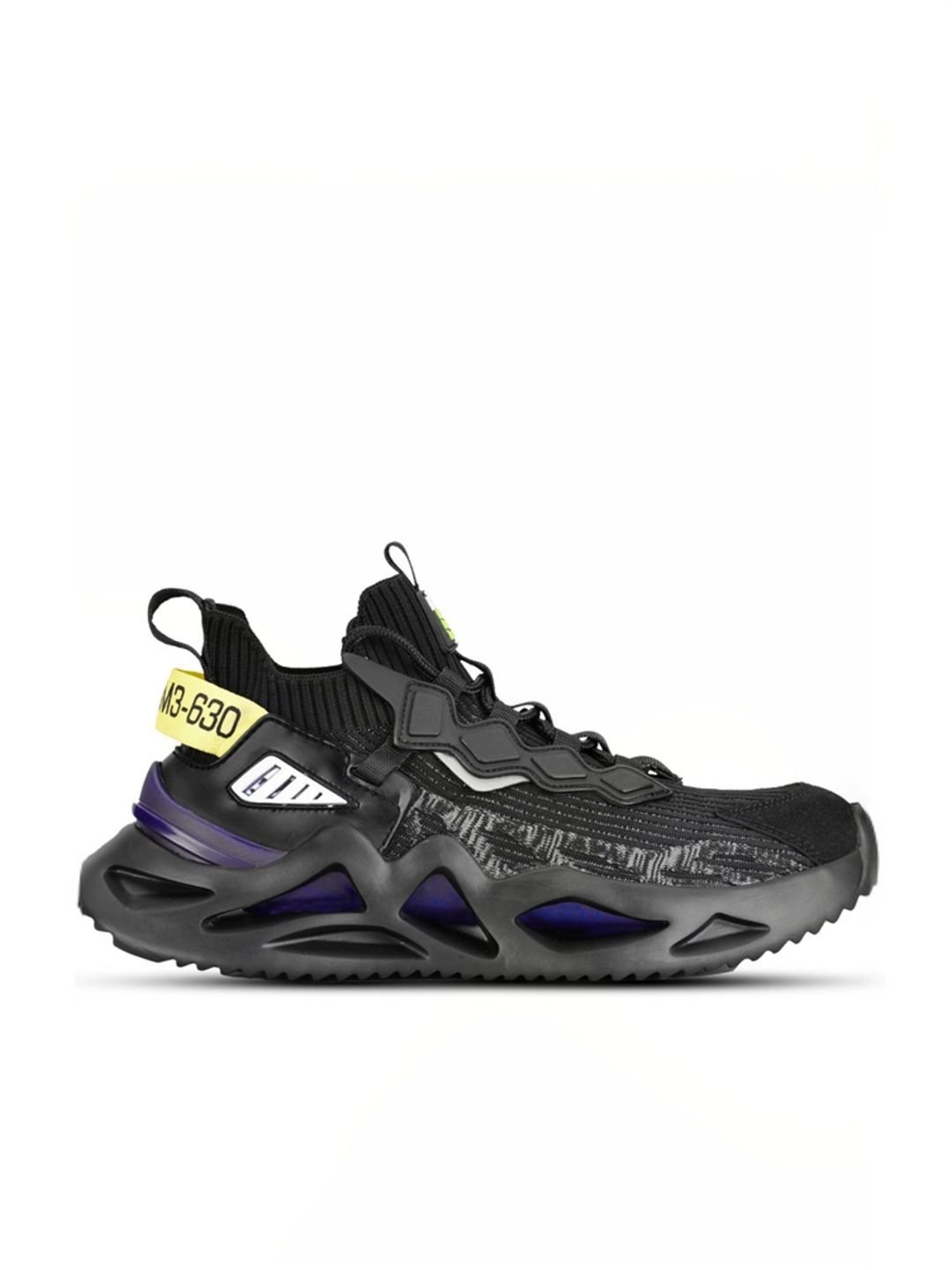 Atom Men's Black Running Shoes