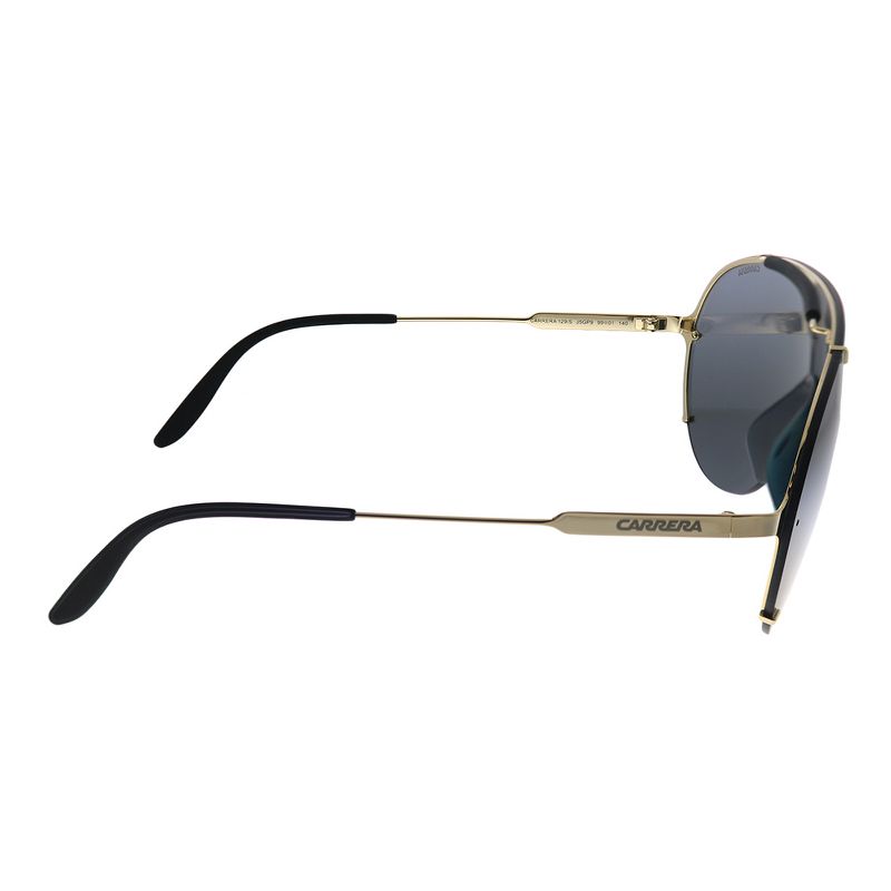 Carrera  J5G Unisex Shield Sunglasses Gold Black 99mm