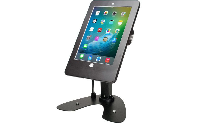 CTA Digital Dual Security Kiosk Stand Ipad And Ipad Air Black - 9.7" Screen Support