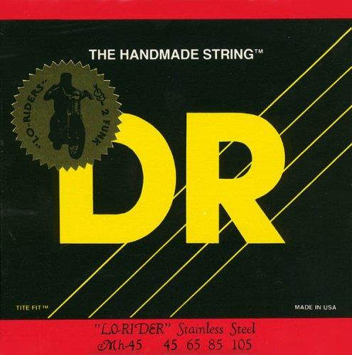 DR Lo-Rider Stainless Steel - Medium - 4-String - Bass Guitar Strings
