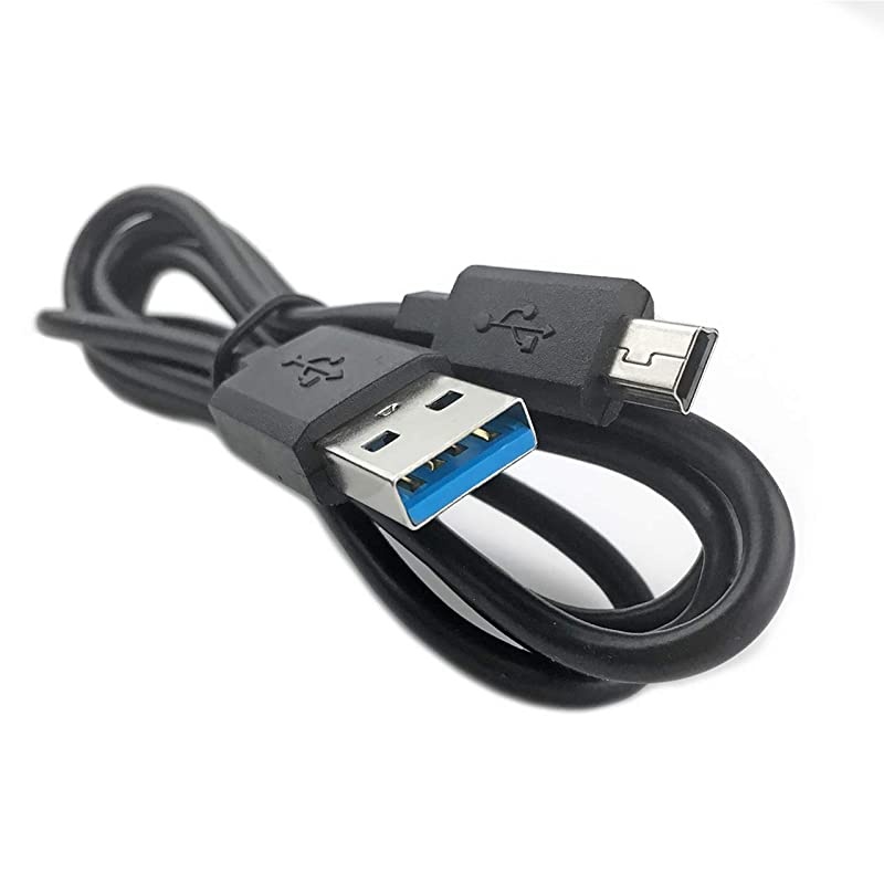 5FT Replacement Power Charger Cord Data Cable for Texas Instruments TINspire CX and TINspire CX CAS TI 84 Plus C Silver Edition and TI 84 Plus CE Graphing Calculators