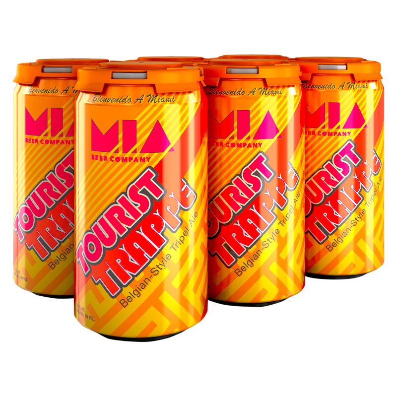 MIA Tourist Trappe Tripel Beer - 6pk/12 fl oz Cans