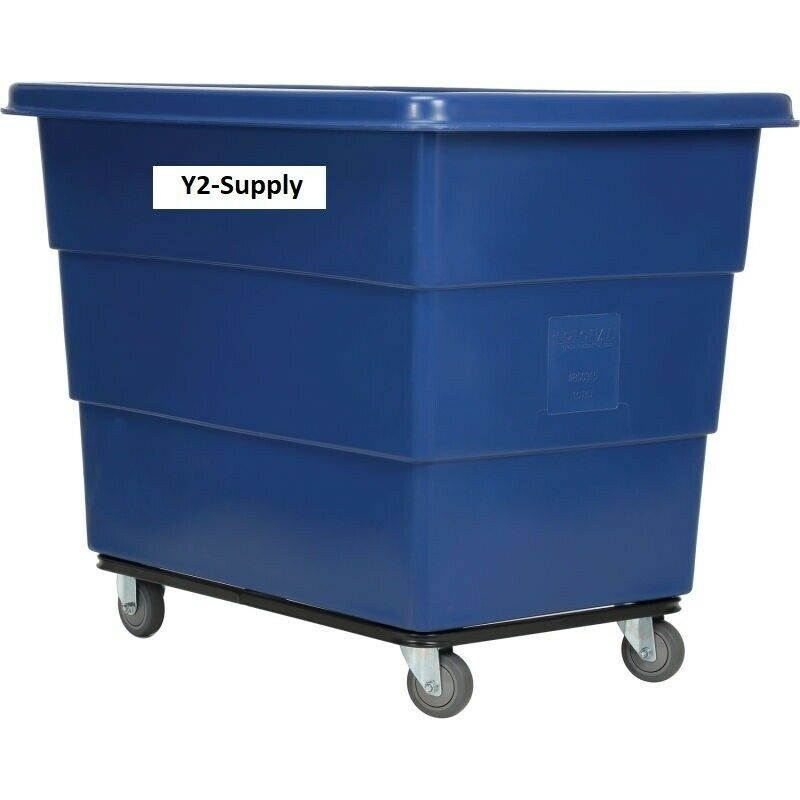 NEW! Plastic Bulk Box Truck, 16 Bushel, Steel Chassis Base, Blue!!