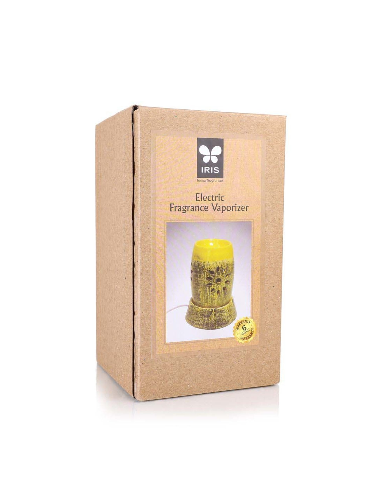 IRIS Green Ceramic Home Fragrances Electric Vaporizer With 40 Watt Electric Bulb