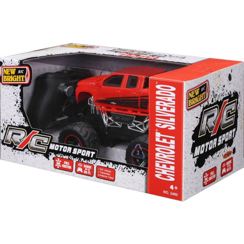 New Bright Radio Control Toy Vehicle - Chevy Silverado -1:24 Scale