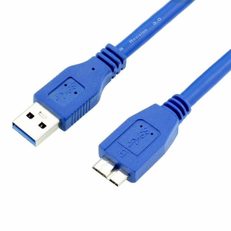 AMSK POWER  Cable  Cable Micro USB 3.0 Cable A to Micro B for WD My Passport and WD Elements Series External Hard Drives