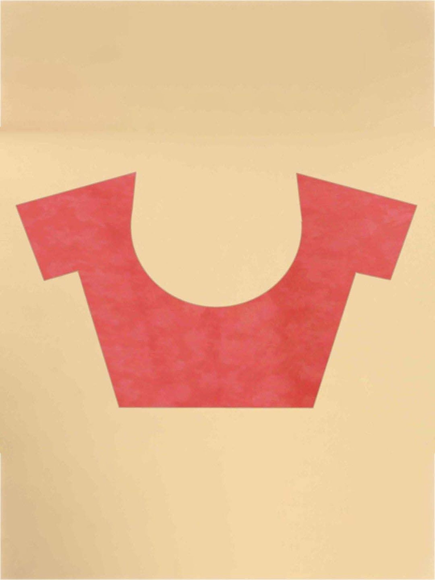 Silk Land Orange Printed Saree With Unstitched Blouse