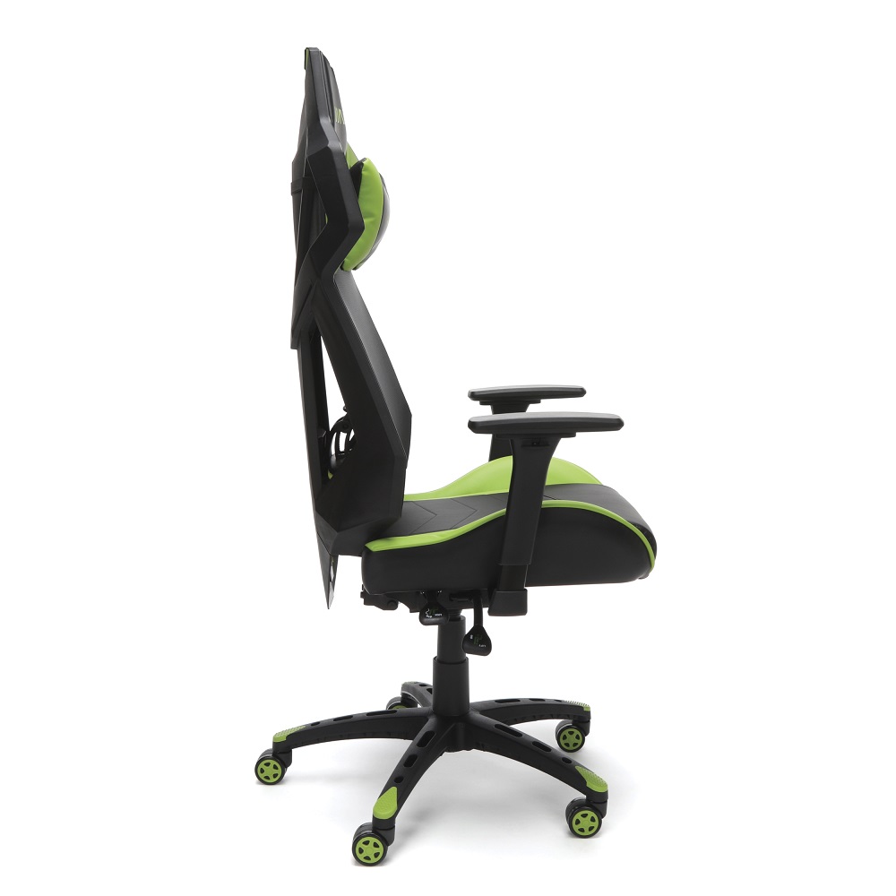 RESPAWN 200 Racing Style Gaming Chair, in Green (RSP-200-GRN)