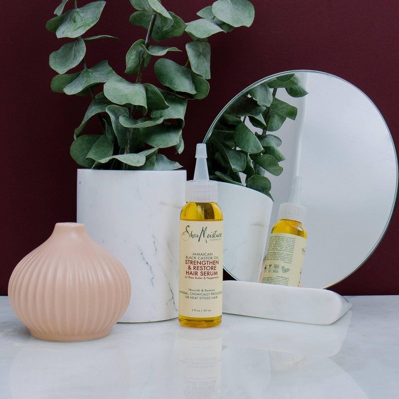 SheaMoisture Jamaican Black Castor Oil Strengthen & Restore Hair Serum - 2 fl oz