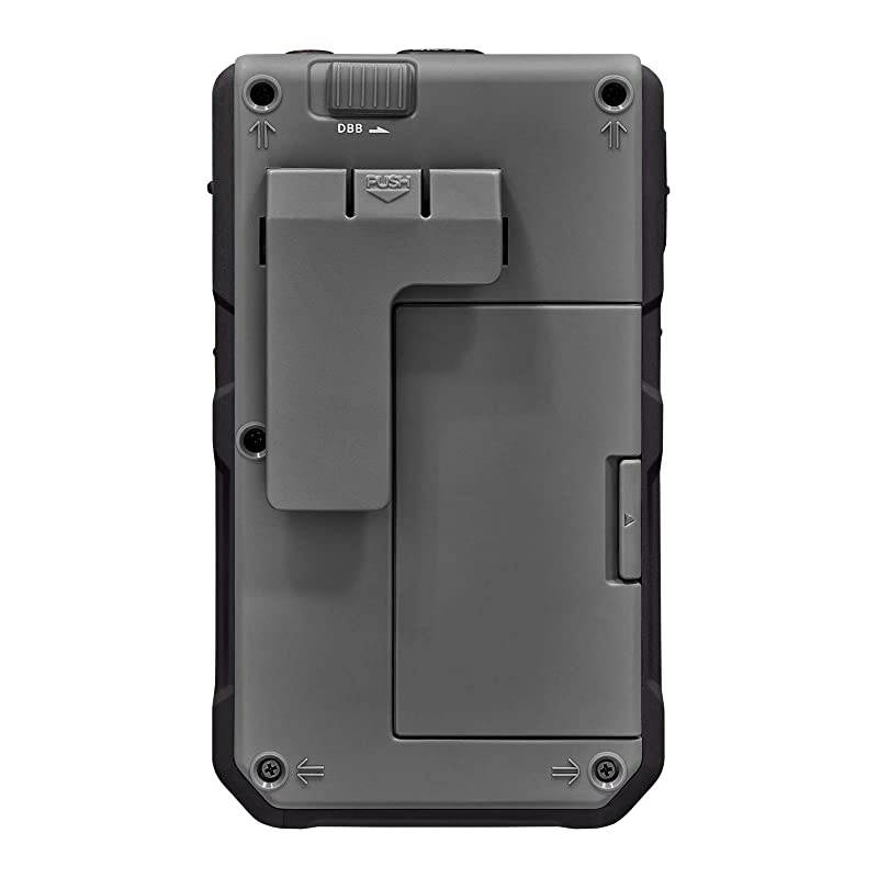 DT800BK AM FM NOAA Weather Alert Rechargeable Pocket Radio BlackGray