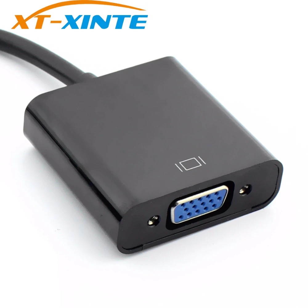 DVI to VGA Adapter 1080P DVI-D to VGA Adapter Cable Digital DVI 24+1 Male to 15 Pin VGA Female Video Converter for PC Display