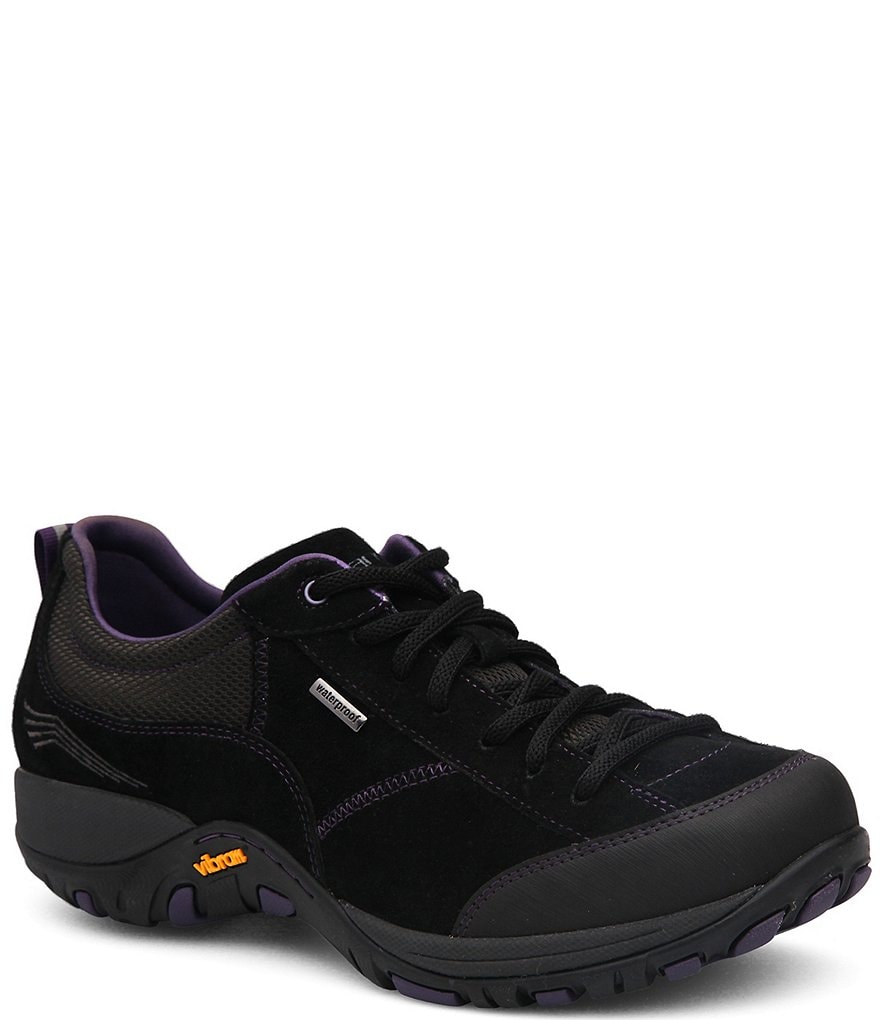 Dansko Women's Paisley Suede Waterproof Lace-Up Sneakers