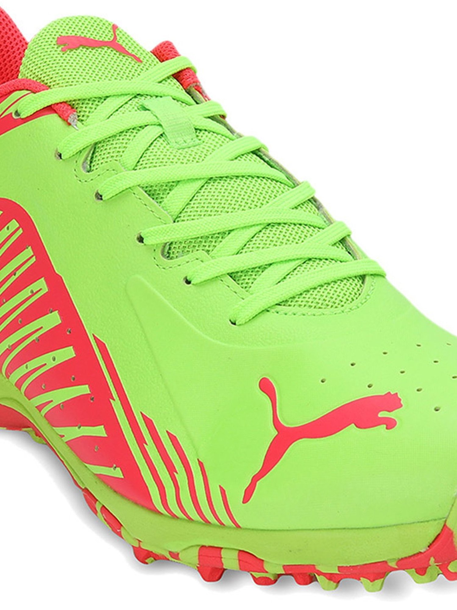 Puma Men's 22 FH Pro Green Cricket Shoes