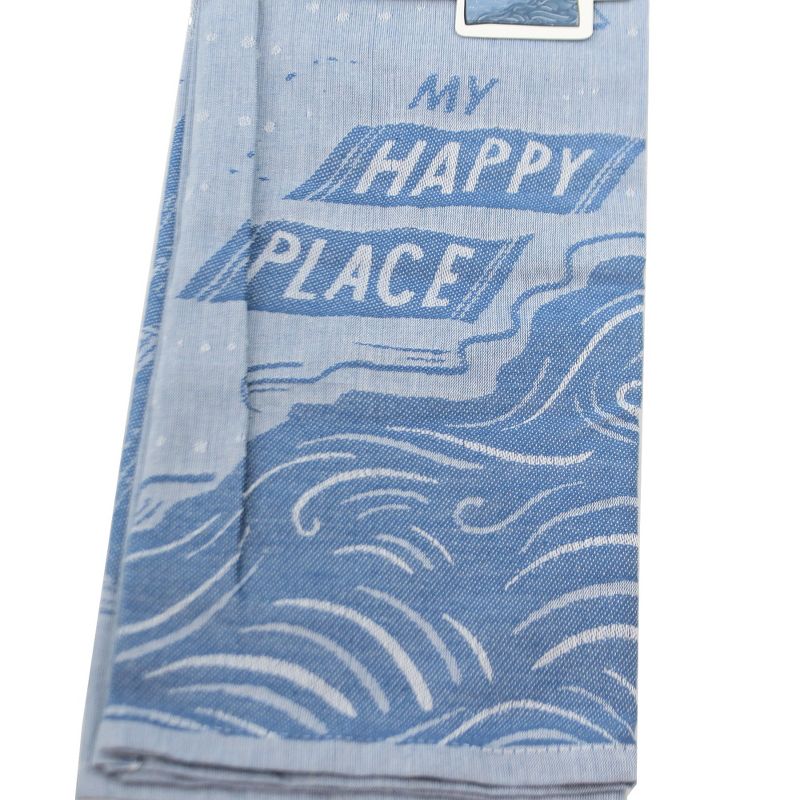 Tabletop 28.0" Beach Life Dish Towels Set/2 100% Cotton Clean Up Kitchen Primitives By Kathy  -  Kitchen Towel