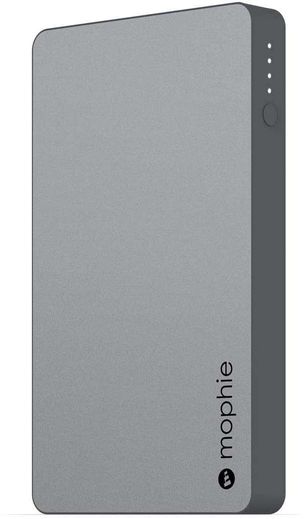 Mophie Powerstation with Lightning Connector - Made for iPhone, iPad, AirPod, and Other USB Devices - Grey (401102247, PWRSTION-LTG-5K)