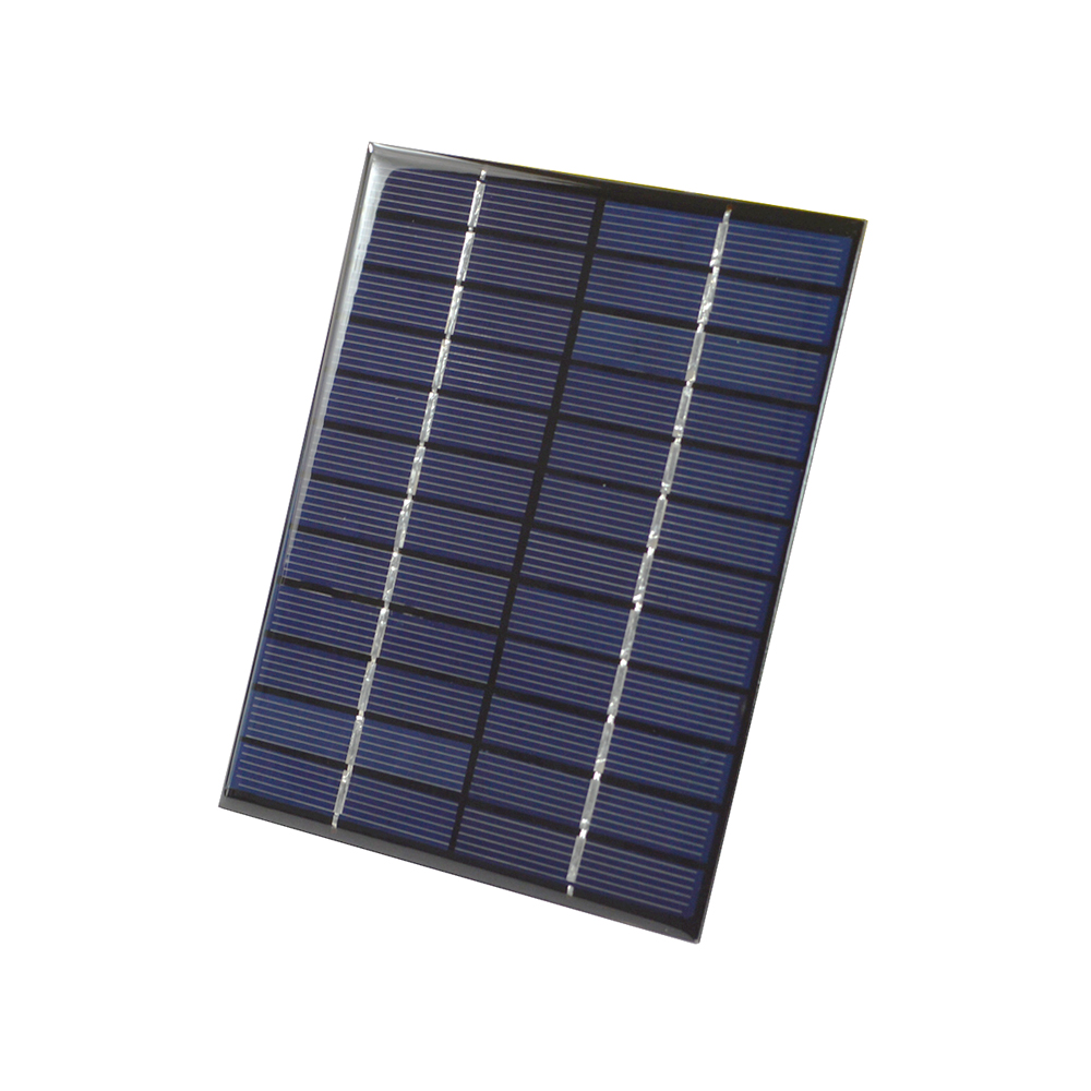 Universal 2W 12V 166mAh Polysilicon Solar Panels Portable Solar Charger 136*110*3mm SW0212