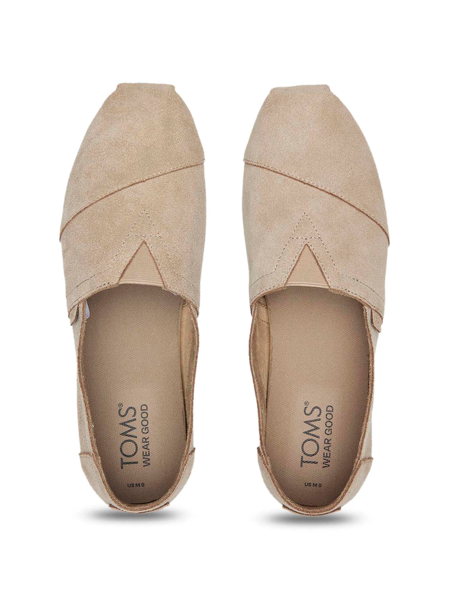 TOMS Men's Taupe Espadrille Shoes