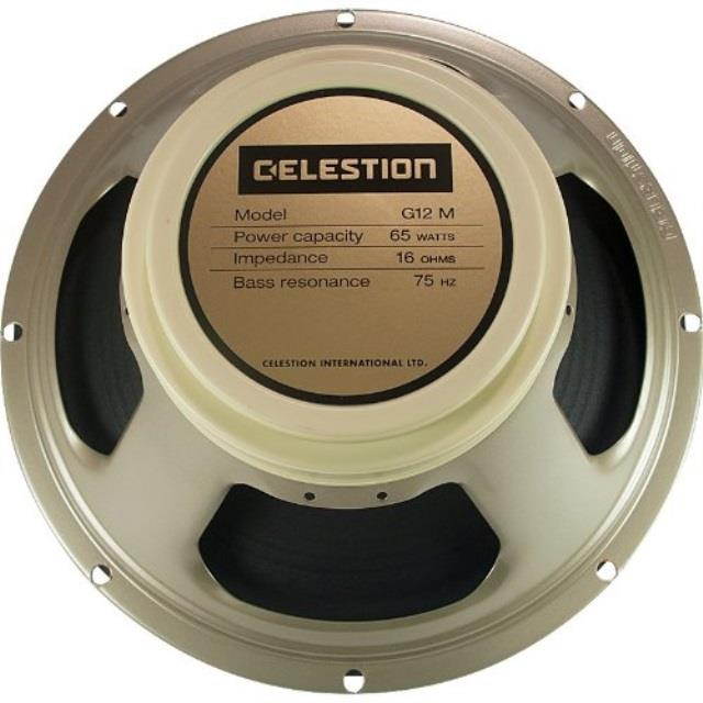 speaker  12 in. celestion g12m65 creamback, 65 w