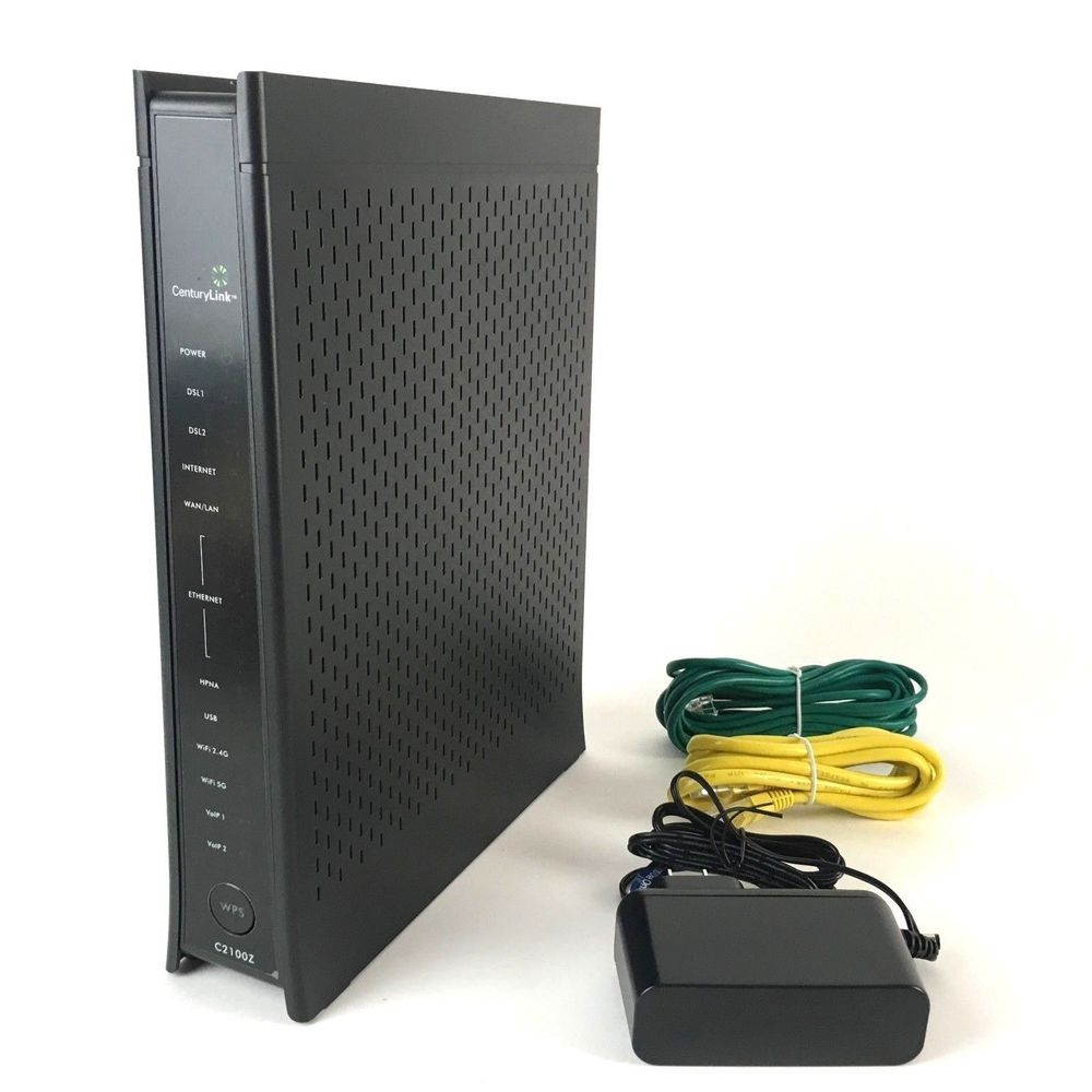CenturyLink ZyXEL C2100Z Wireless 802.11ac VDSL Prism TV Gateway Modem Router