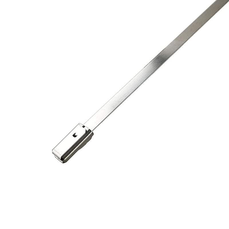 Metal Zip Ties Stainless Steel Ties 118 Inch 100 Pack Extra Heavy Duty SelfLocking Strap Ties 225 Lbs Perfect for JunctureFenceAutomotive