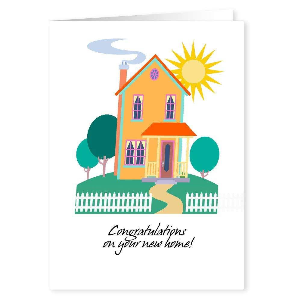 Congratulations on Your New Home Card Pack - 18 Cards & Envelopes