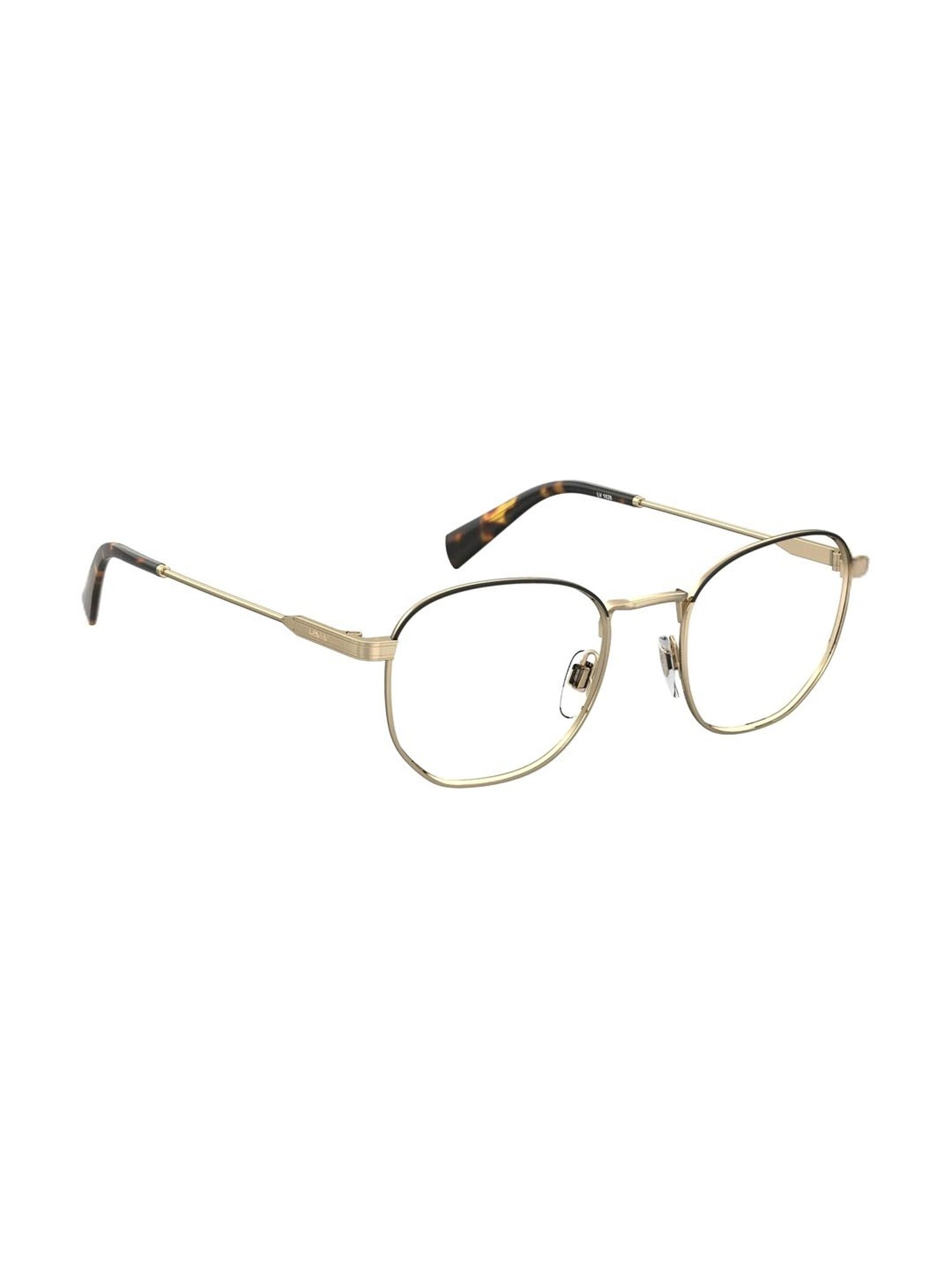 Levi's Gold Square Unisex Eye Frames