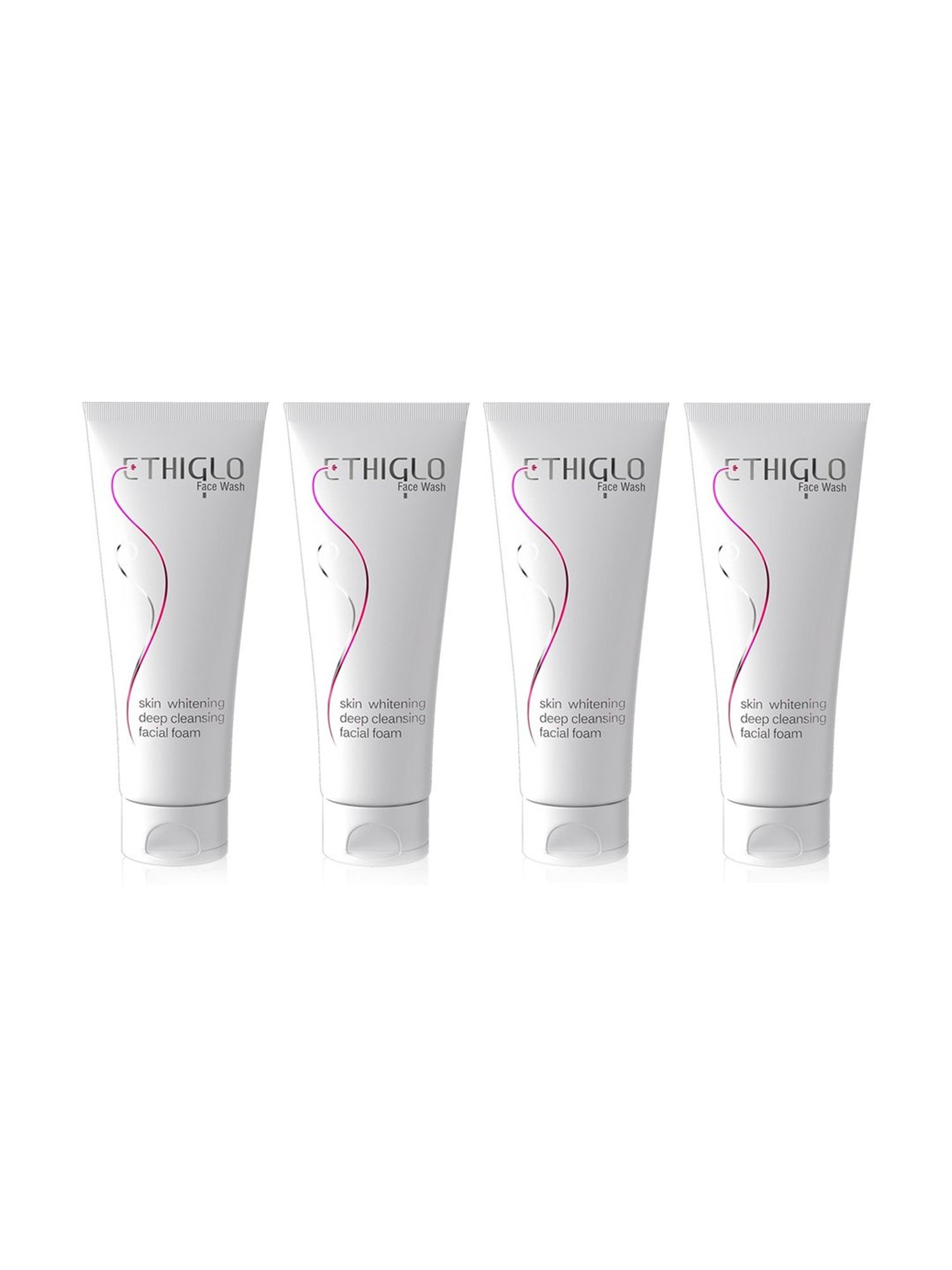 Ethiglo Skin Whitening Face Wash - Pack of 4 (70 ml Each)