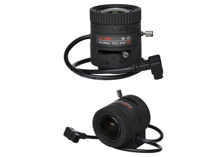 4K UHD DC Auto Iris CCTV Mega Pixel Lens 3.6-10mm Vari Focal IR Corrected