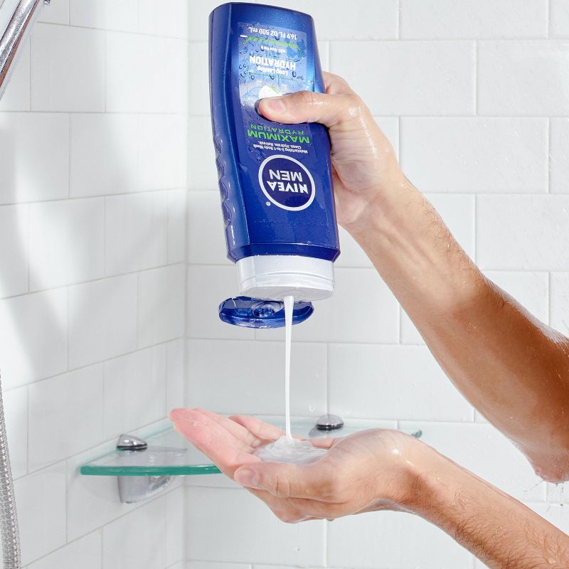 Nivea Men Maximum Hydration 3-in-1 Body Wash - 16.9oz