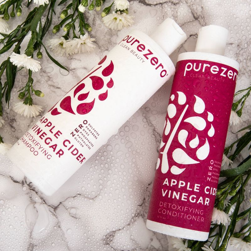 Purezero Apple Cider Vinegar Shampoo - 12 fl oz