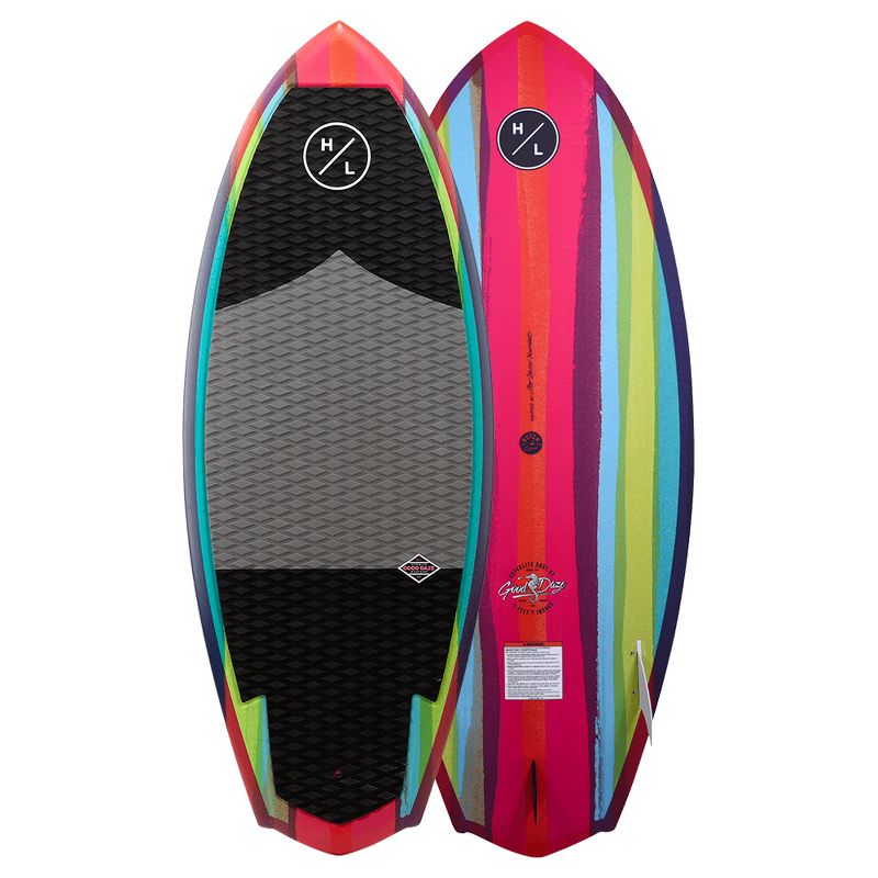 Hyperlite 20377081 Good Daze 4.7 Women Ladies Specific Compression Layered Wakesurfer Board