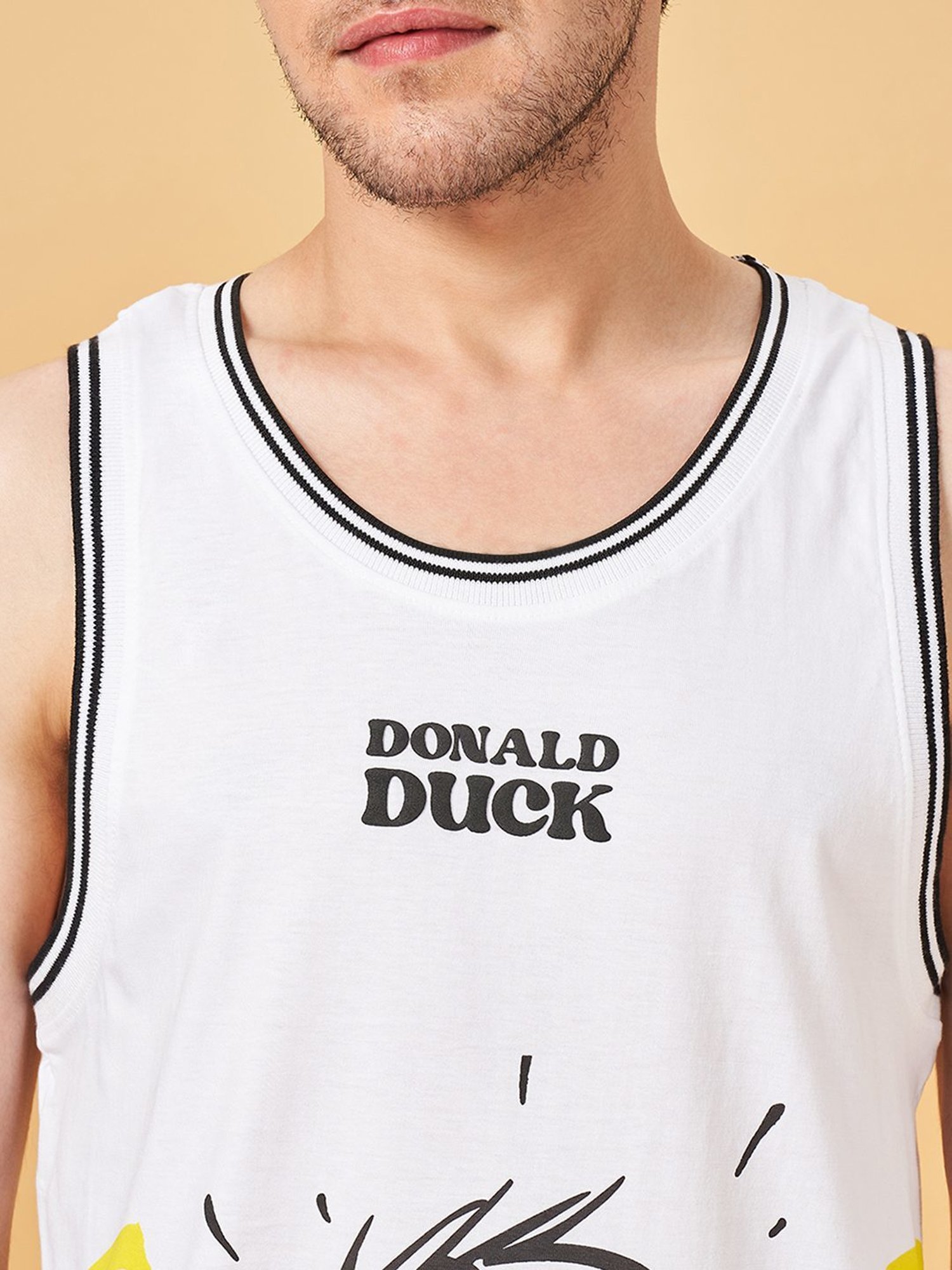 Sf Jeans By Pantaloons Marshmallow Slim Fit Printed Vest