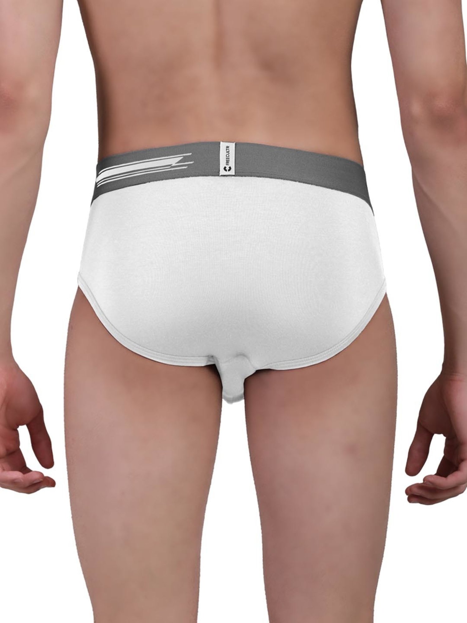 Levi's Grey Cotton Regular Fit Briefs