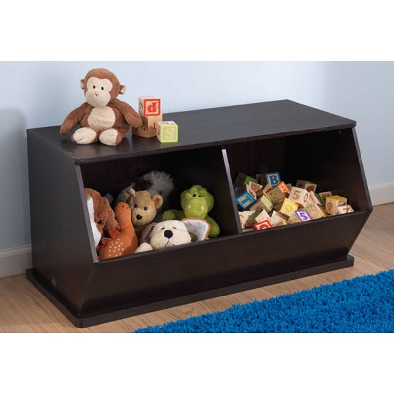 Kidkraft Double Storage Unit - Espresso