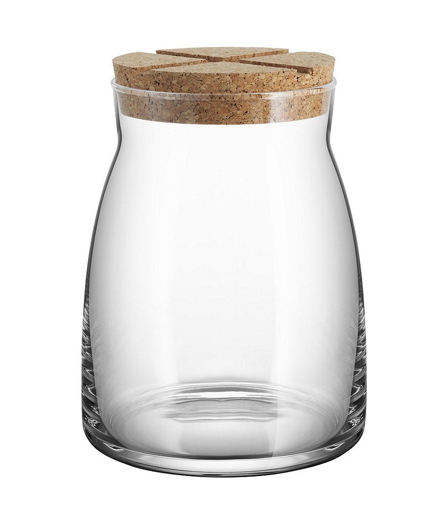 Kosta Boda Bruk Jar With Cork Lid, Large