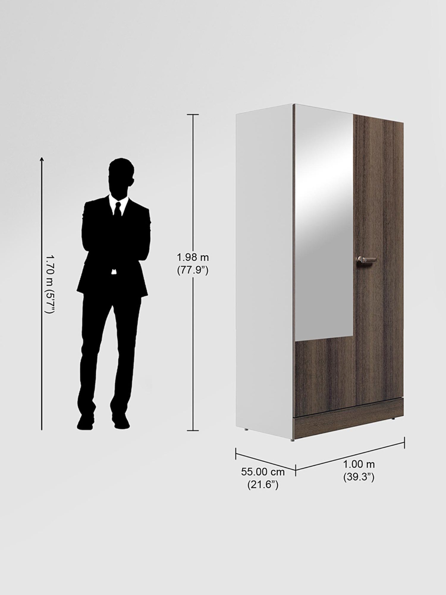 Home Basics 5 Dual Hook Chrome Plated Steel Over the Door Hanging Rack