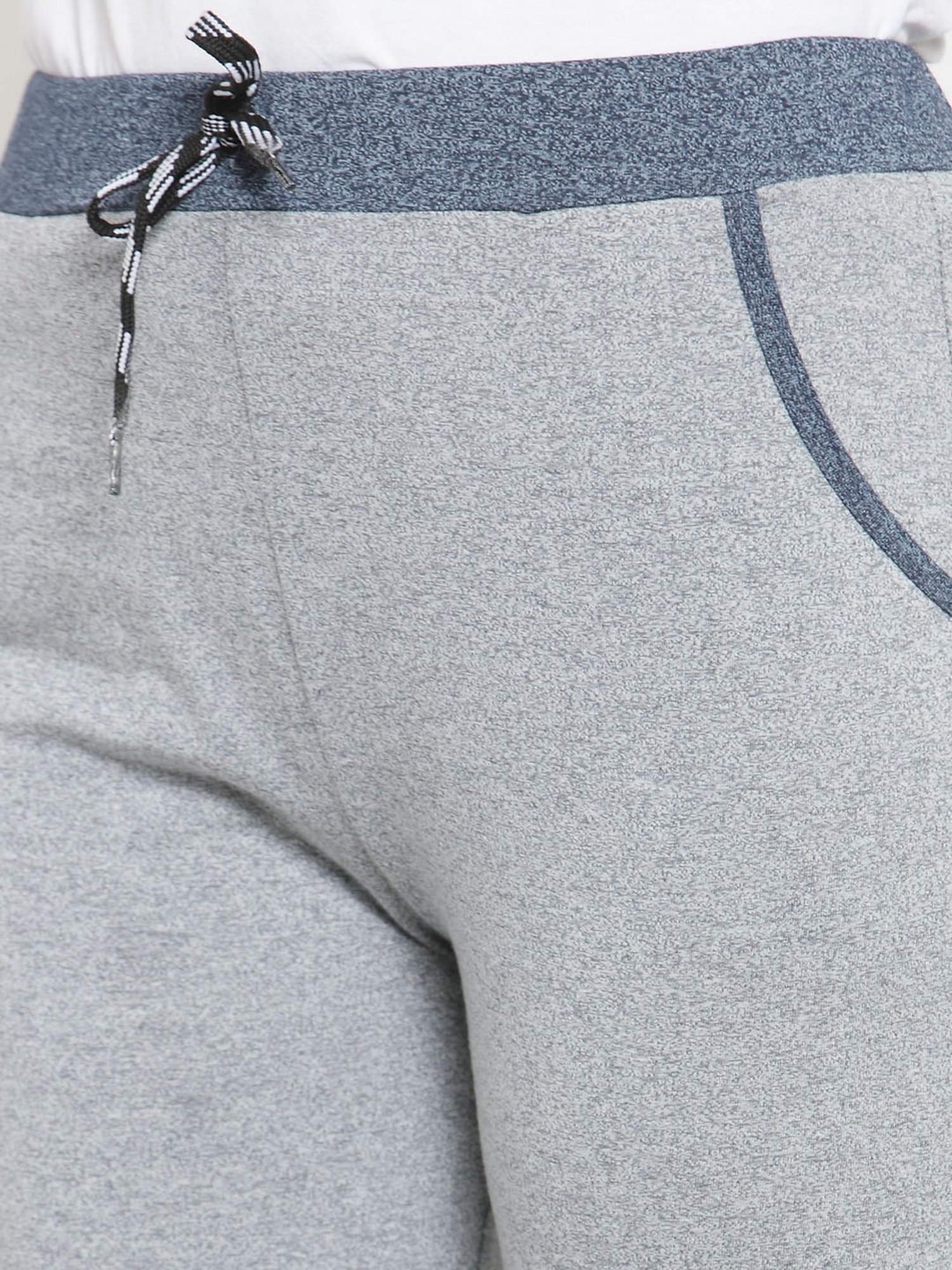 Boston Club Grey Textured Trackpants
