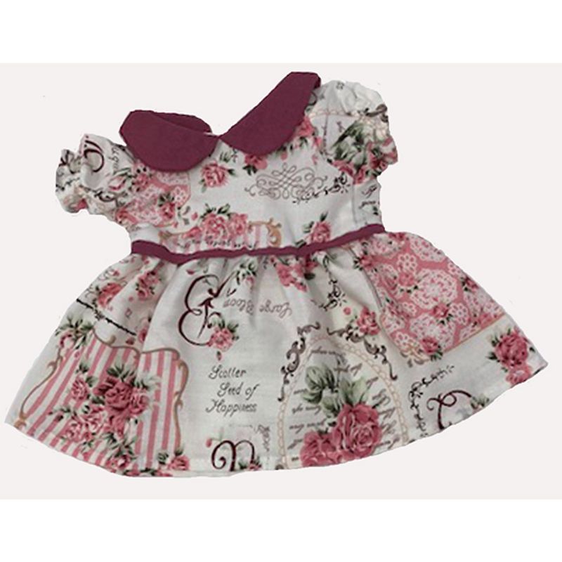 Doll Clothes Superstore Happiness Print Dress Fits Baby Alive Go Go Potty Dance Sweet Tears And Little Baby Dolls