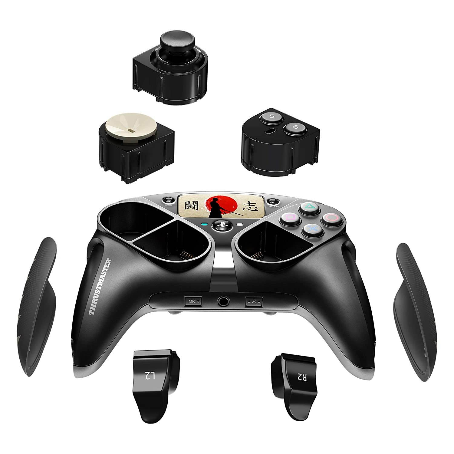 Thrustmaster ESWAP Fighting Pack &ndash; Pack of 6 Additional modules in Dark Shades for The ESWAP PRO Controller for PS4/PC
