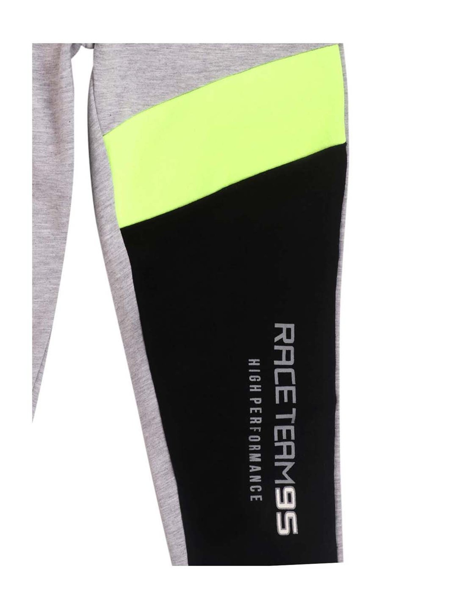 Lazy Shark Kids Grey Printed Joggers