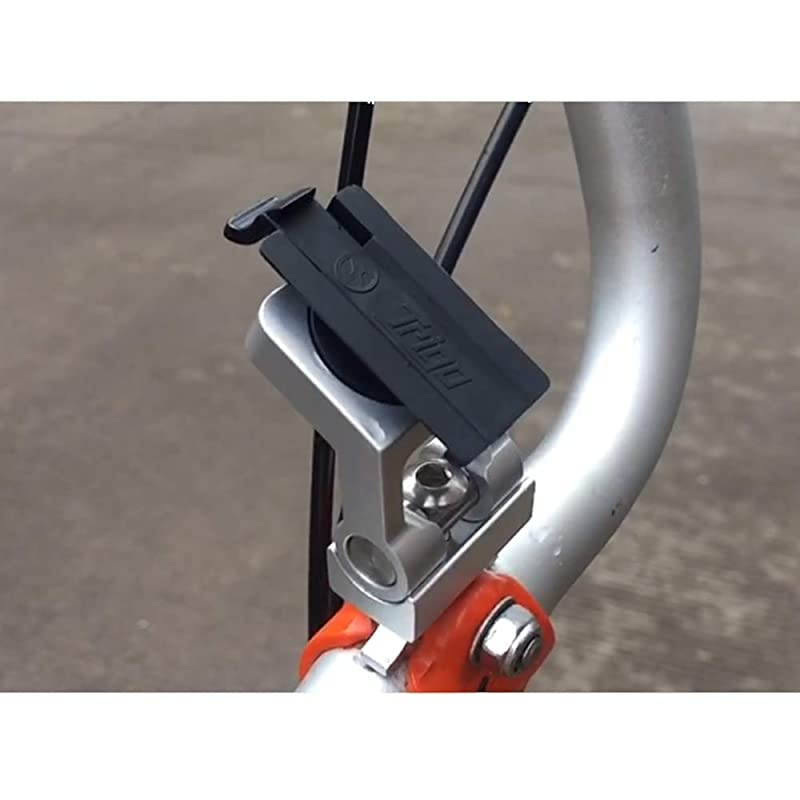 Cycling Mobile Phone Mount Holder Adapter Bike Accessories for Brompton Folding Bike Universal Smartphone SBlack