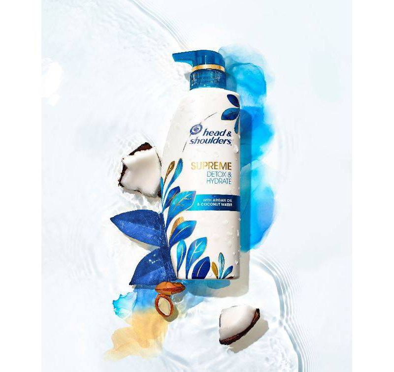 Head and Shoulders Supreme Detox & Hydrate Hair & Scalp Shampoo - 11.8 fl oz