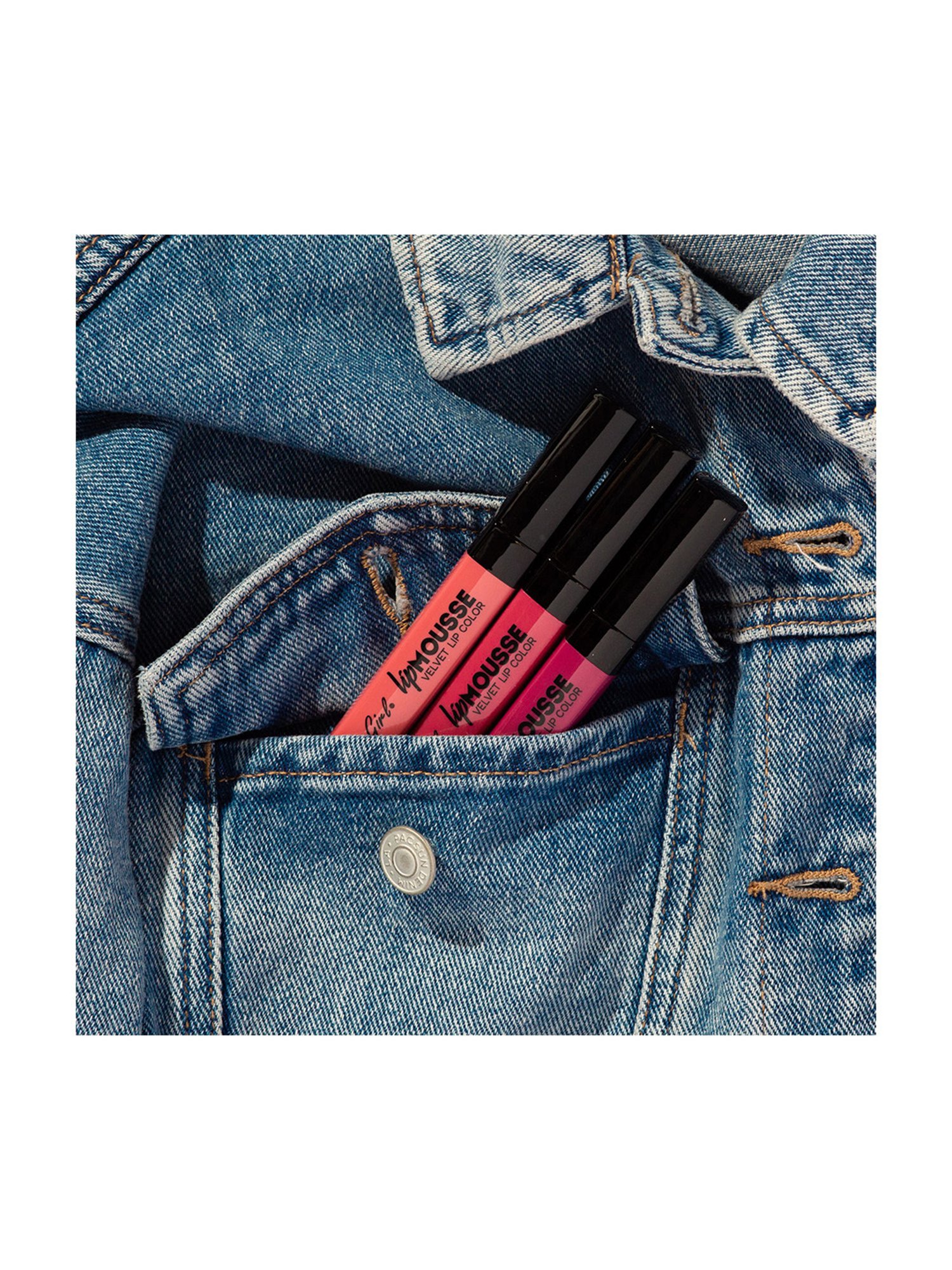 L.A. Girl Lip Mousse Velvet Lip Color Squad - 6 ml