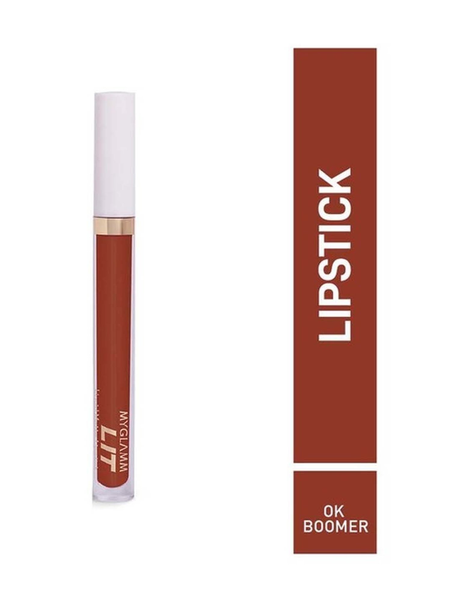 MyGlamm LIT Liquid Matte Lipstick OK Boomer - 3 ml