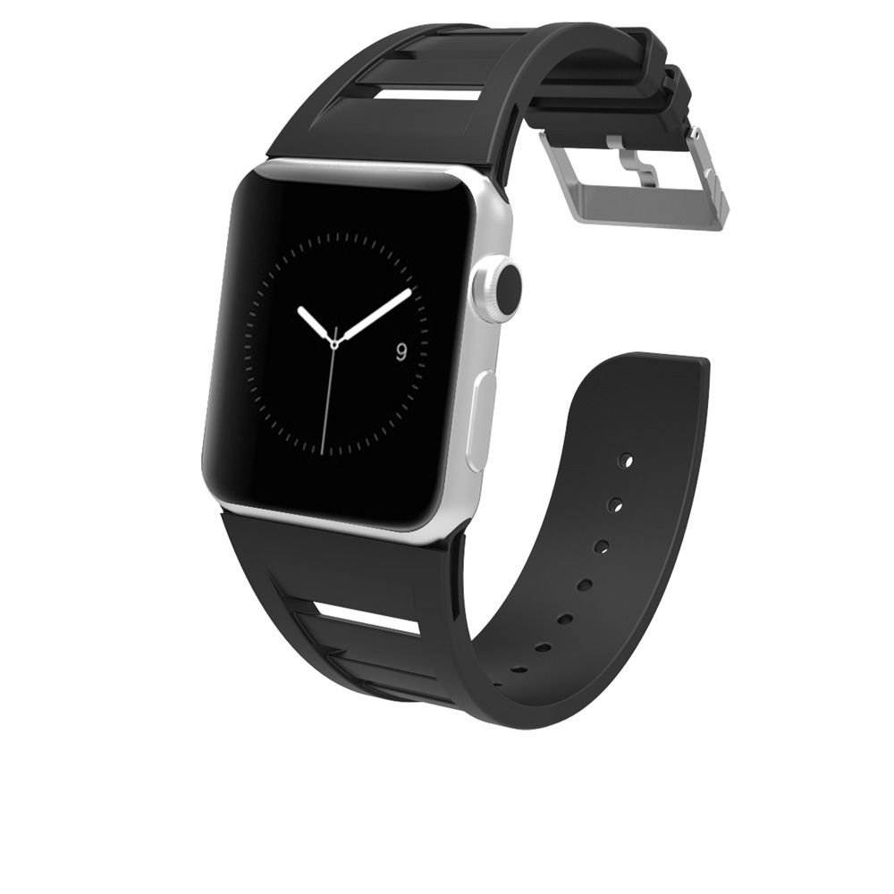 Case-Mate - Vented Smartwatch Band for Apple Watch 42mm - Black